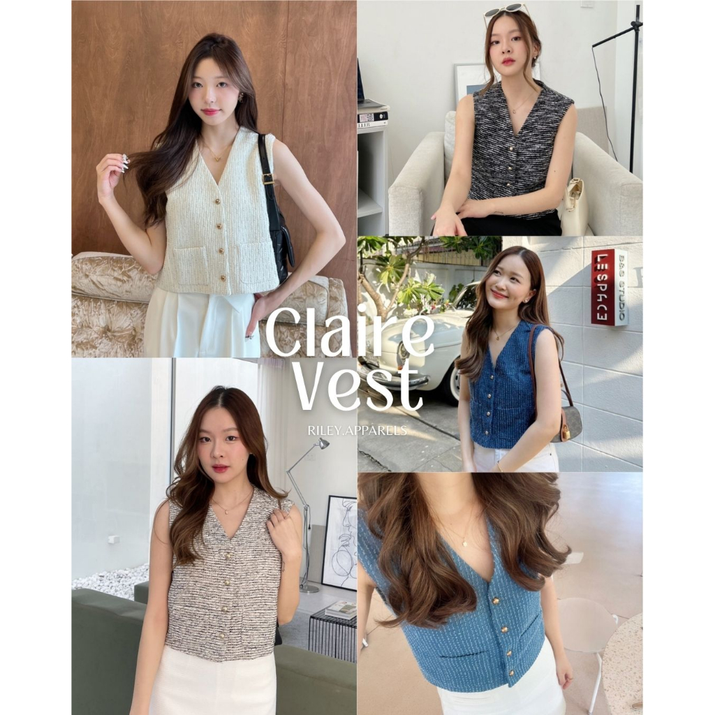 Riley.apparels - Claire Vest 9053