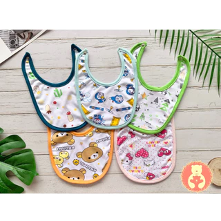 ผ้ากันเปื้อนเด็ก 7ผืน 100฿ ผ้าซับน้ำลายเด็กแรกเกิด-2ขวบ เด็กแรกเกิด เด็ก ทารก