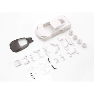 KYOSHO CHEVROLET® CORVETTE® C8.R White body set(w/Rim for RWD) MZN215