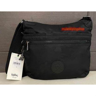 ส่งฟรีEMS Kipling Arto Crossbody Bag - Black Camo Emb  ป้ายและถุงจะเขียนชื่อรุ่นและสีเป็น  X42