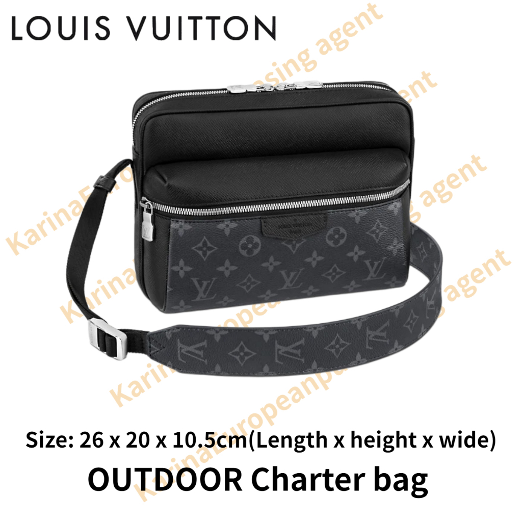 Louis Vuitton LV Classic models OUTDOOR messenger bag men's shoulder bag Made in France
