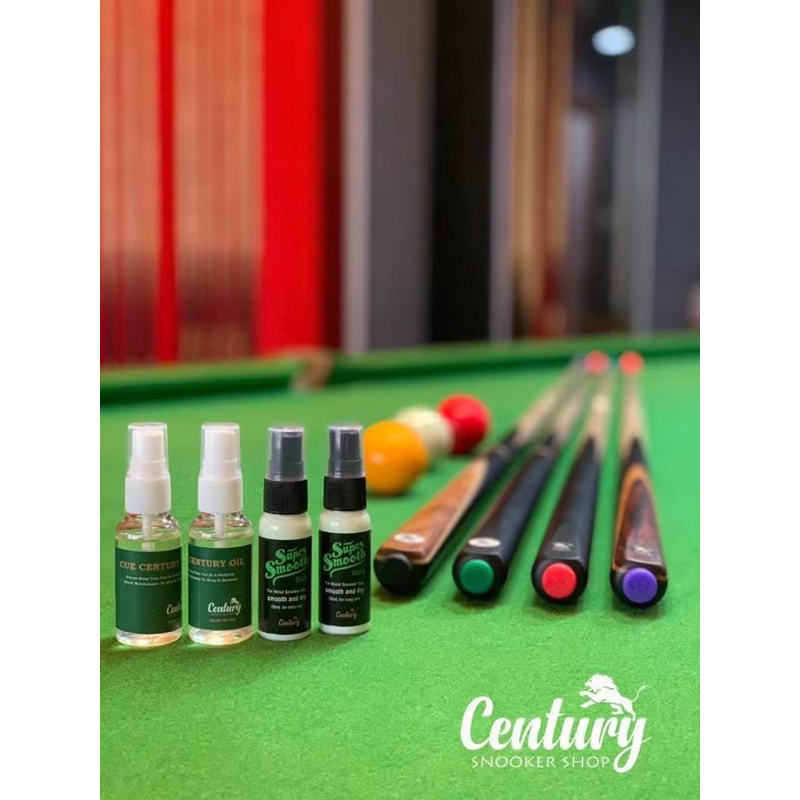 Super smooth & Cue Oil 2 น้ำยาเช็คคิว Century