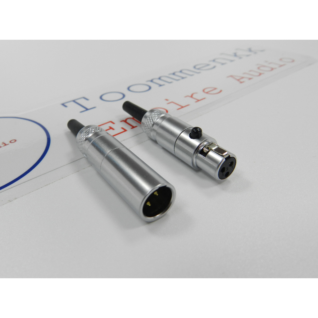 หัวเสียบ Mini  XLR 3pin Jiasound