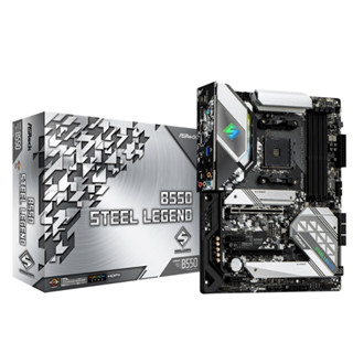 MAINBOARD ASROCK B550-STEEL LEGEND AM4 (รับประกัน3ปี)