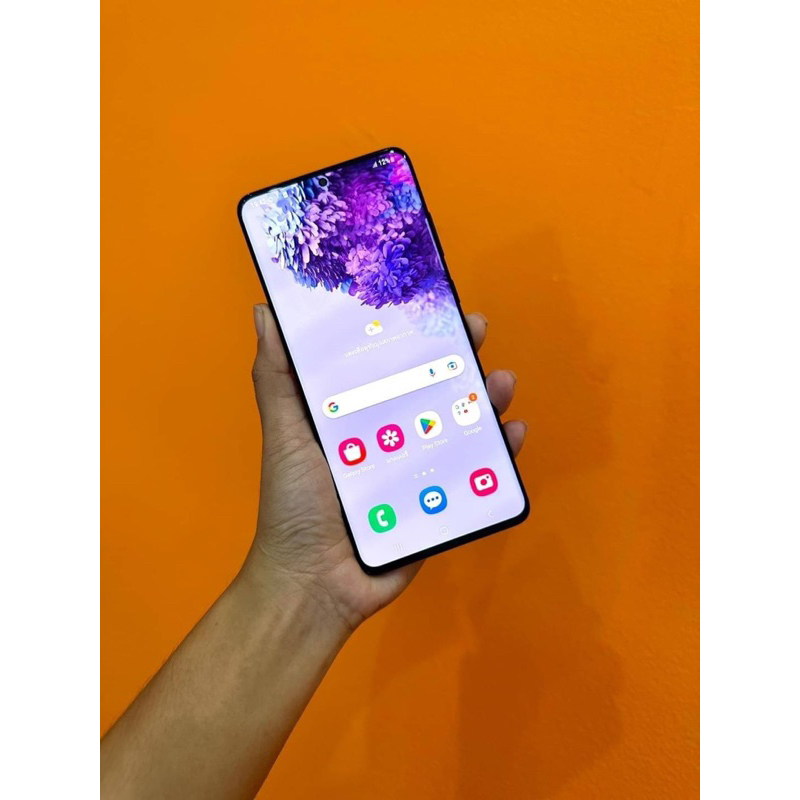 [ส่งไวทันใจ]Samsung S20 Plus สีดำ 8/128GB จอ 6.7 นิ้ว  (อิมี่: 3984) ( โทรศัพท์มือสอง ศูนย์ไทยแท้ )