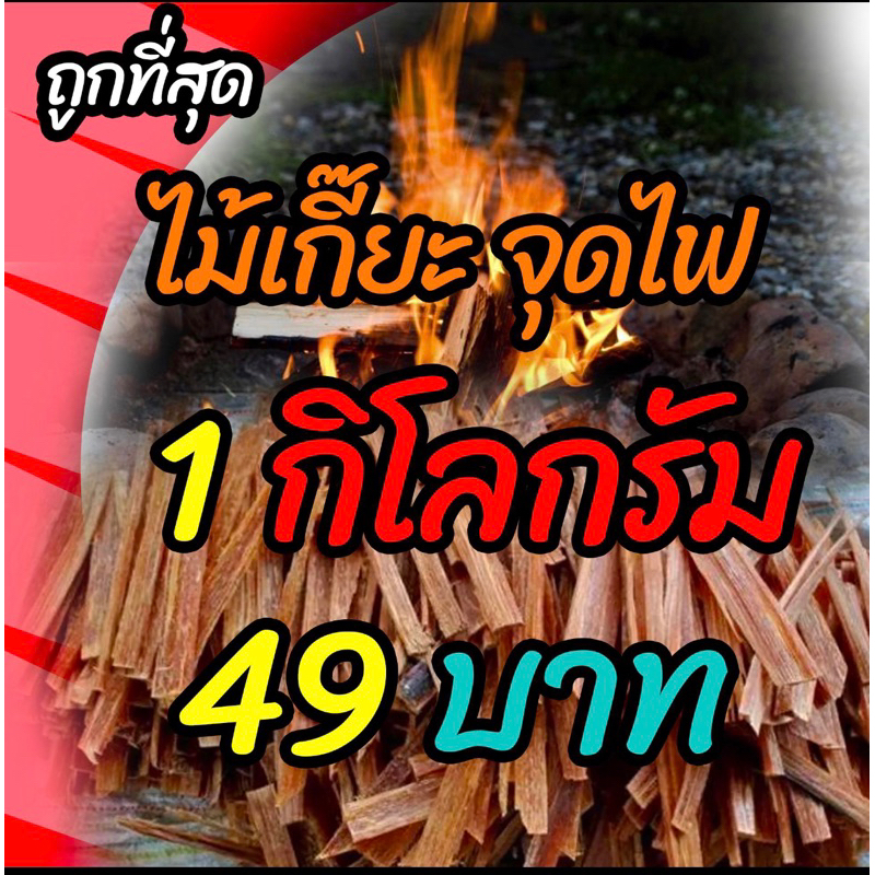 ไม้เกี๊ยะจุดไฟ 1 กก แม่ฮ่องสอน