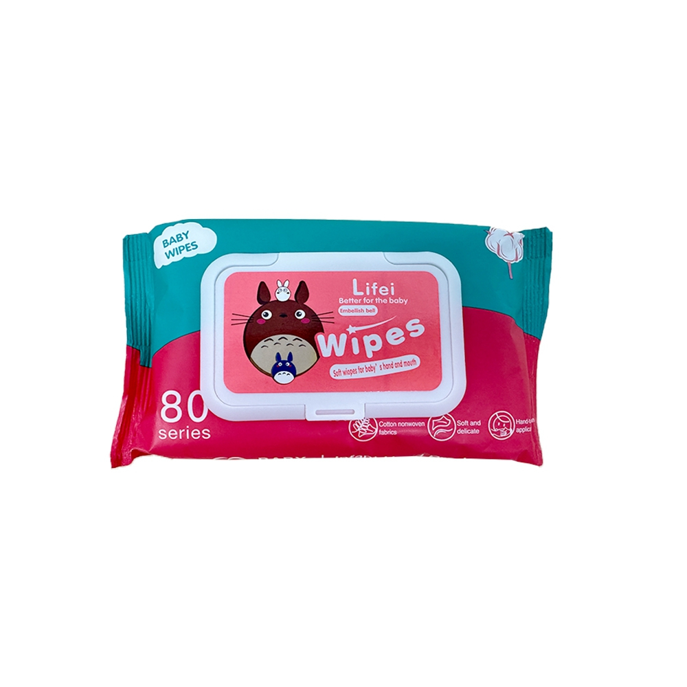 Boqi Factory ทิชชู่เปียกเด็ก ทิชชู่เปียก ทิชชู่เปียก 40 แผ่น กระดาษทิชชู่เปียกเด็ก กระดาษทิชชู่เปียก Baby NewWipes