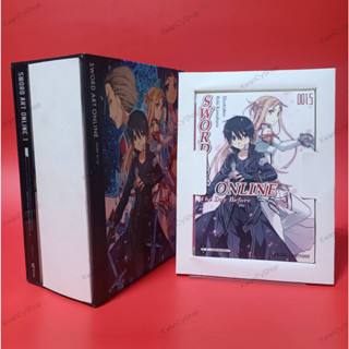 DVD Boxset Sword Art Online แผ่น 1+นิยายภาคเสริม Sword Art Online 001.5 The Day Before ภาค 1 สภาพดีมาก