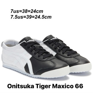 Onitsuka Tiger รุ่น Maxico 66 สีขาวดำ ของแท้💯% จาก Shop (Unisex)