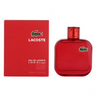 ส่งฟรี Lacoste Eau De Lacoste L.12.12 Rouge Energetic Pour Homme EDT 100ml กล่องซีล น้ำหอม AUG01