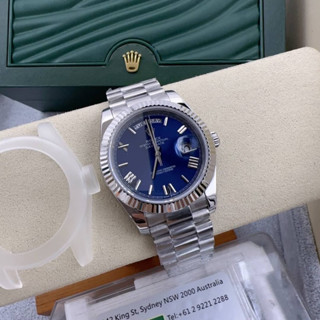 นาฬิกาข้อมือ Rolex Day-Date CC clean (พร้อมกล่องใส travel case)