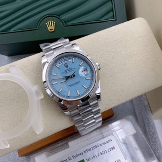 นาฬิกาข้อมือ Rolex Day-Date CC clean (พร้อมกล่องใส travel case)