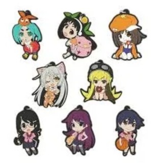 พวงกุญแจลายโมโนกาตาริซีรี่ส์ Aniplex Monogatari series [MADOGATARi exhibition trading rubber strap &lt;Monogatari&gt;