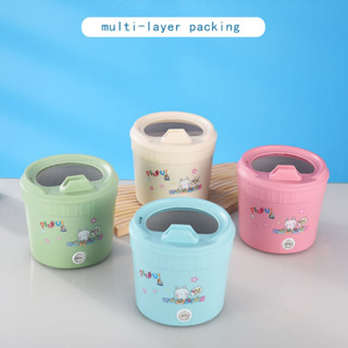 🎉สินค้าขายดี🎉หม้อไฟฟ้ามินิ เตาไฟฟ้าอเนกประสงค์ หม้อบะหมี่กึ่…