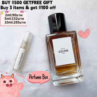 【รุ่นขายดี🔥-แท้💯%】Celine Black Tie / Parade / Nightclubbing / Eau de Californie EDP 10ml