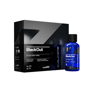 CARPRO CQuartz BlackOut ( น้ำยาเคลือบเซรามิกผิวยาง ความคงทน 6 เดือน ) ขนาด 50 ml