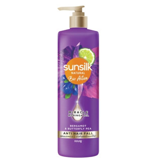 ซันซิลเนเชอรัล NATURAL แชมพู มะกรูดอัญชัญ  380 มลSUNSILK SHAMPOO BERGAMOT450ML