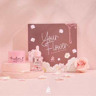 [ พร้อมส่ง ] เซ็ตน้ำตบผม ทรีทเม้นท์ผม Your Flower