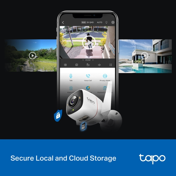 ⚡️ส่งด่วน กรุงเทพฯ 1ชม.Tapo C325WB กล้องวงจรปิด 4MP ColorPro Night Vision ใช้งานภายนอก Outdoor