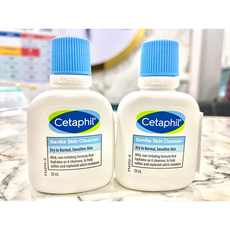 Exp 31/1/2025 Cetaphil Gentle Skin Cleanser ขนาด 29 ml.ขนาดทดลอง