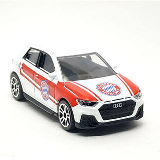 Majorette Audi A1 Sportback - Bayern Munich Collection - สีขาว ล้อ D5S Scale 1/56 (8cm) ไม่มี package