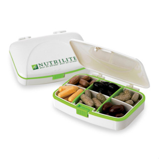 Nutrilite Travel Pill Case ตลับแบ่งอาหารเสริมนิวทริไลท์ 6 ช่อง