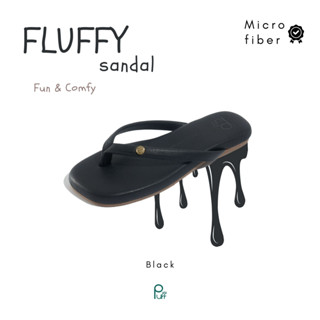 PUFFSHOES.OFFICIAL : Fluffy V.2 Black