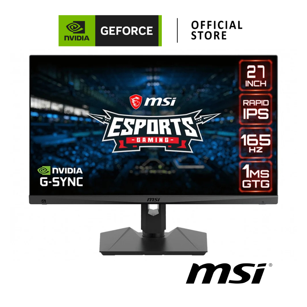 MSI OPTIX / NVIDIA G-SYNC COMPATIBLE / 27" IPS 165Hz 1ms (MAG274QRF-QD)