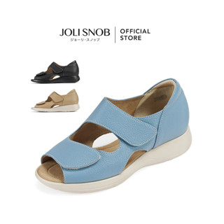 JOLI SNOB | Comfort Sandals รองเท้าแตะ 「 หนังแท้ 」 เพื่อสุขภาพ ใส่สบาย ผู้หญิง Made in Japan | SR-816