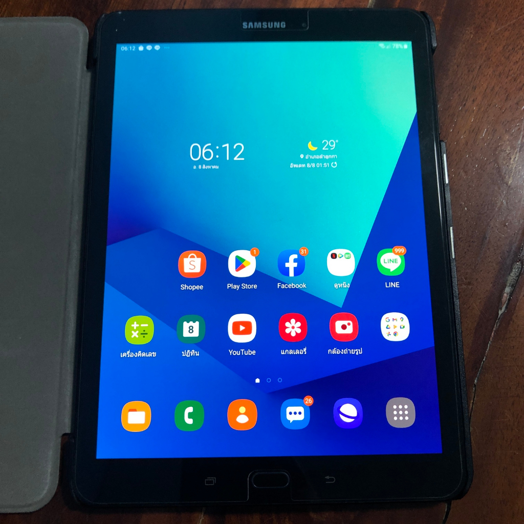 ( มือสอง ) Samsung Galaxy Tab S3 แท็บเล็ต หน้าจอ 9.7 นิ้ว Snapdragon 820 Quad Core + ปากกา ชาร์จเร็ว สภาพดีมาก สุดยอด