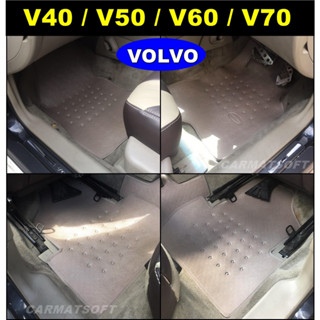 พรมรถยนต์ VOLVO V40 , VOLVO V50 , VOLVO V60 , VOLVO V70 พรมปูพื้นรถยนต์ วอลโว่ ยางปูพื้นรถยนต์ เข้ารูป ตรงรุ่