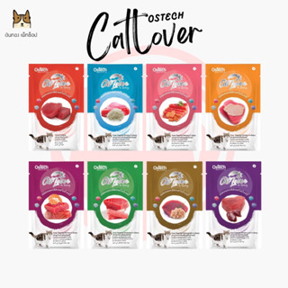 Ostech CatLover อาหารเปียกแมวในน้ำเกรวี่ (ยกกล่อง) 12X70g