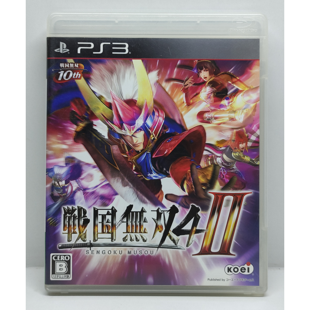 Sengoku Musou 4-II แผ่นแท้ PS3 มือสอง [Z2,JP]