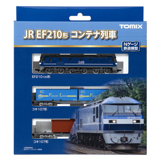 โมเดลรถไฟ TOMIX 98394 N Gauge EF210 Type Container Train Set