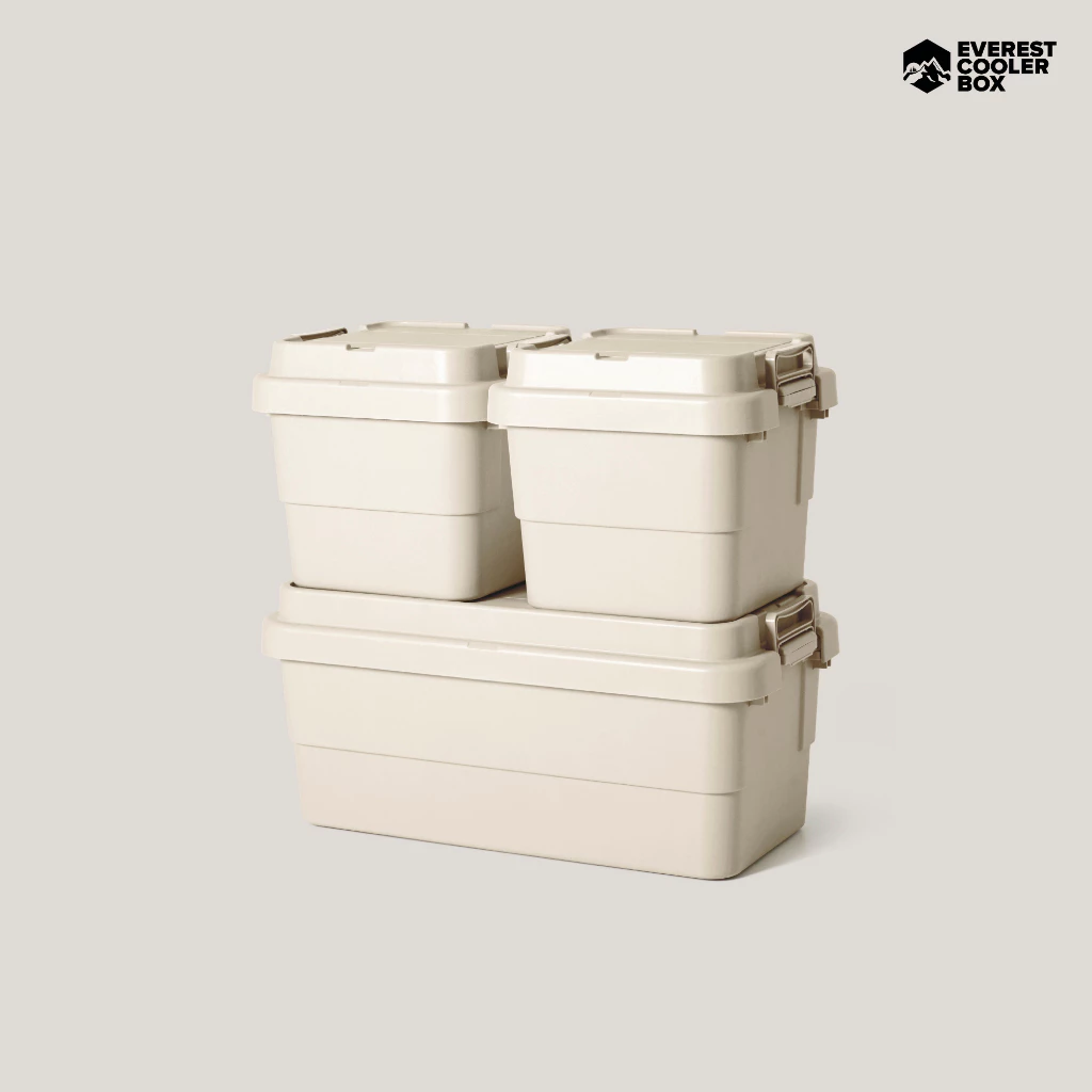 ลัง STACKING CONTAINER ลังแคมป์ปิ้ง Everest กล่องเก็บของ 30 50 70L thumbnail 5