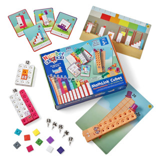 hand2mind MathLink Cubes Numberblocks 11-20 Activity Set, 30  ของแท้ พร้อมส่ง 🇺🇸💯