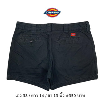 Dickies กางเกงขาสั้นมือสอง สีดำ size 38