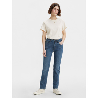 กางเกงยีนส์ผู้หญิง Levis® Womens 724 High-Rise Straight Jeans