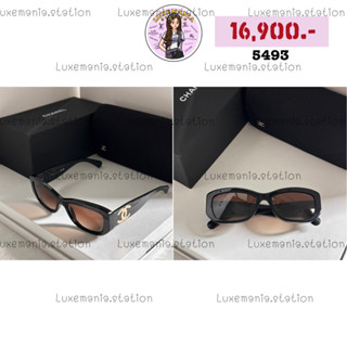 👜: New!! Chanel Sunglasses 5493 ‼️ก่อนกดสั่งรบกวนทักมาเช็คสต๊อคก่อนนะคะ‼️