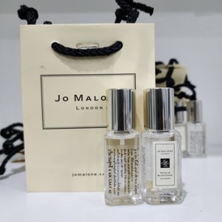 น้ำหอมจิ๋วมินิ Jo malone Peony &amp; Blush suede 9ml สคบ ไทย มาพร้อมถุงจิ๋วกับริบบิ้น ให้เป็นของขวัญน่ารักๆได้ค่ะ 😍