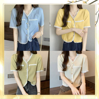 QKshop แซมลูกไม้ไปนิดๆ สวยใสสไตล์เกาหลีมากที่น่ารักใส่ไปไหนก็ลูกสึกสบายเข้ากับทุกลุคของสาวๆปังมากค่าสาว🥰
