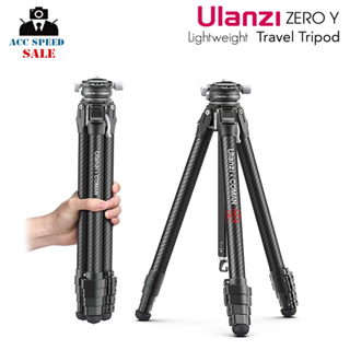 Ulanzi Coman ZERO Y Profesional Carbon Travel Tripod ขาตั้งกล้องเดินทาง น้ำหนักเบา คุณภาพสูง