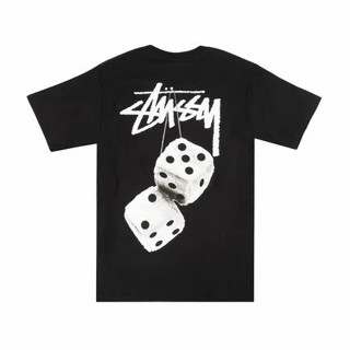 PROSPER - Stussy Fuzzy Dice Tee Black