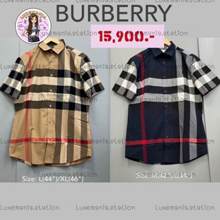 👜: New!! Burberry Shirt ‼️ก่อนกดสั่งรบกวนทักมาเช็คสต๊อคก่อนนะคะ‼️