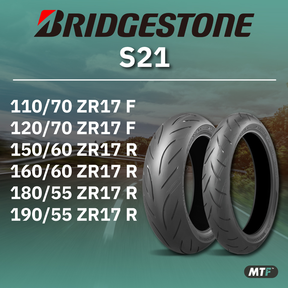 Pre Oder Bridgestone ยางนอก Battlax S21 By Motofiix