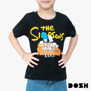 DOSH BOYS T-SHIRTS THE SIMPSONS เสื้อยืดคอกลมแขนสั้น เด็กชายFSIBT5053-BL