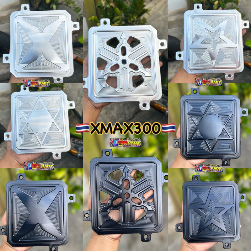 ปิดแคร้งXMAX แผ่นปิดชามใบพัดXmax300 มิเนียม ครอบแคร้งXmax ปิดใบพัด #ปิดแคร้งXMAX #ฝาปิดแคร้งXMAX