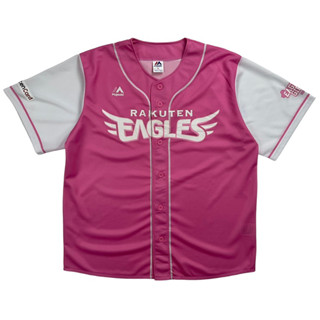 เสื้อเบสบอล Rakuten Eagles Majestics Size ML