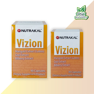 NUTRAKAL Vizion Marigold Extract(Lutein) Goji Extract Bilberry Extract