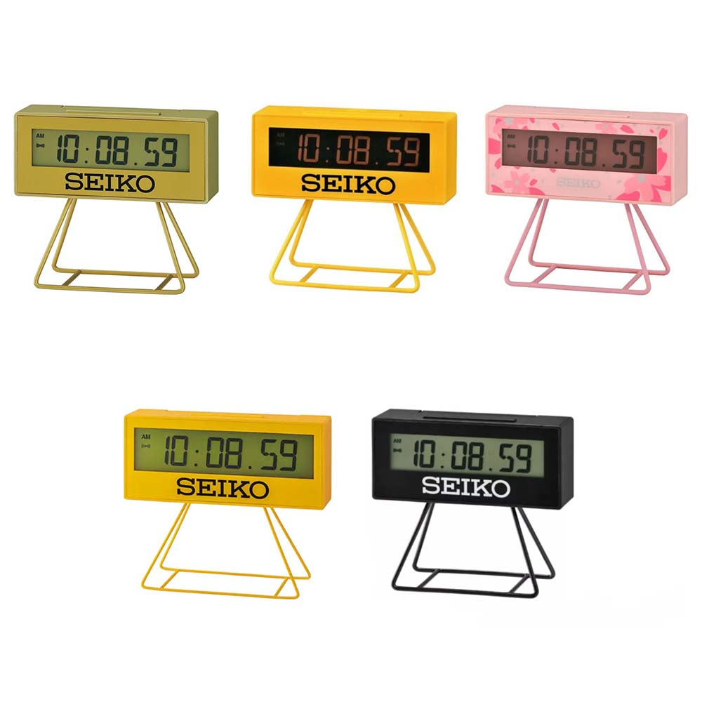 SEIKO นาฬิกาปลุก ตั้งโต๊ะ รุ่น QHL062,QHL082,QHL083,QHL092 (QHL062Y,QHL082P,QHL083Y,QHL092K,QHL062G)